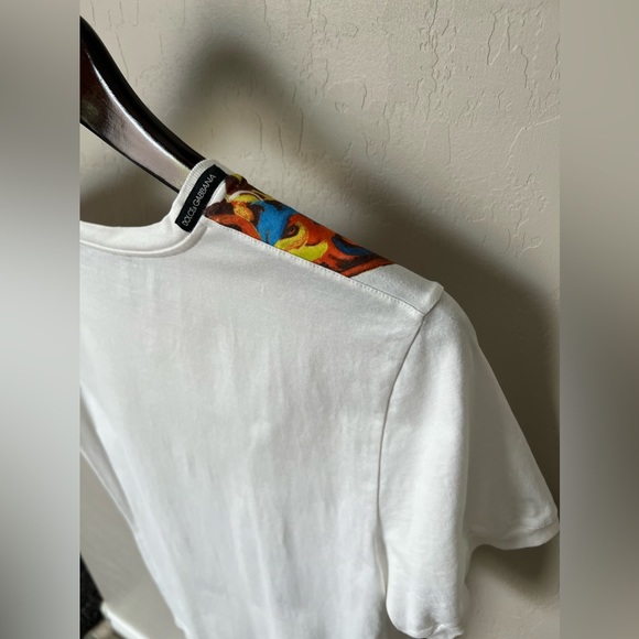 Dolce & Gabbana D&G Sicilia 100%Cotton graphic tee Women’s M made in Italy - Picture 2 of 10